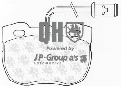 JP GROUP 3763600219 -  Комплект тормозных колодок, дисковый тормоз